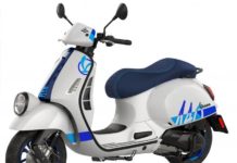 Vespa GTV Edisi Spesial Terbatas Peringati 140 Tahun Piaggio Vespa GTV Edisi Terbatas Spesial Peringati 140 Tahun Piaggio