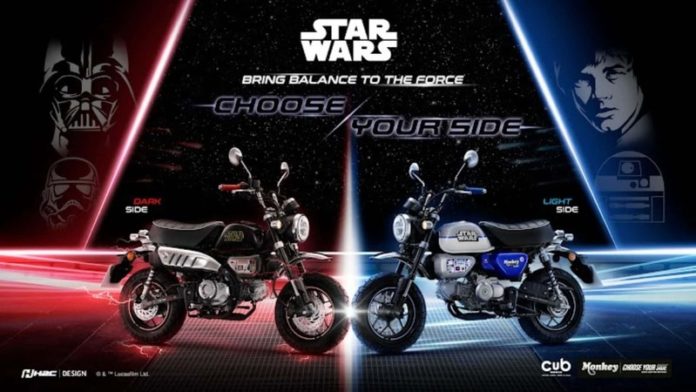 Cub House Akan Lelang Honda Monkey 2024 X Star Wars