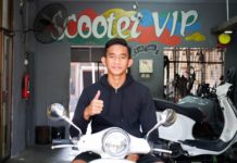 Kapten Timnas U23 Memodifikasi Vespa Primaveranya pada Bagian ini Kapten Timnas U23 Memodifikasi