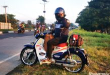 Menikmati Mudik Lebaran Naik Motor C125 dengan Outfit Nyaman