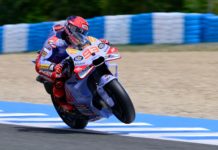 Basah, Marc Marquez Raih Pole Position Hasil Q2 MotoGP Jerez