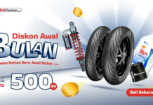 Diskon Awal Bulan dari Astra Otoshop, Potongan Harga 500 Ribu Diskon Awal Bulan Astra Otoshop, Buat Kebutuhan Sepeda Motormu