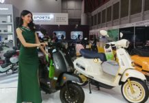 Seperti Skuter Retro Klasik, Ofero Picassio Diluncurkan di AsiaBike Jakarta-PEVS 2024 Ofero Picassio