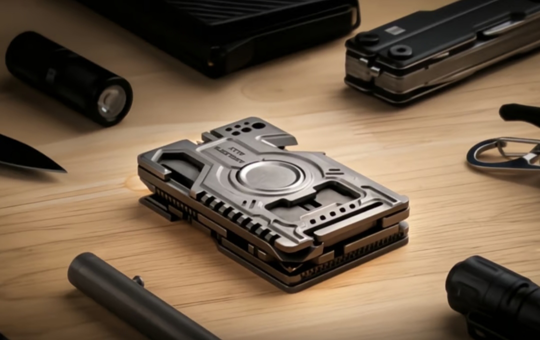 TitanSpin Multitools itu berisikan 80 alat dalam 1 paket kartu.