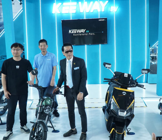 Keeway EV Raup 45 SPK di PEVS 2024, Optimis Diterima Pasar