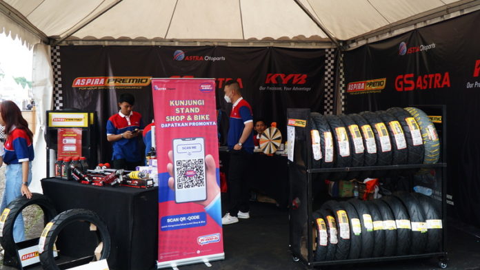 Astra Otoparts Hadir di BBQ Ride 2024, Ban Aspira Premio Cocok Untuk Motor Kustom
