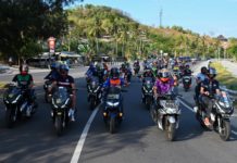 Riders Parade & Sunset Meet Up Jelang ARRC Mandalika 2024