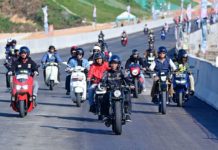 Presiden Jokowi Naik Sepeda Motor, Tinjau Tol IKN dan Jembatan Pulau Balang Presiden Jokowi naik motor IKN