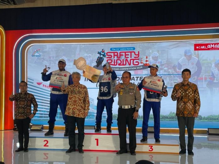 Kakorlantas Polri Hadiri Awarding AHSRIC 2024, Instruktur AHM Jadi Harapan Untuk Indonesia Zero Accident