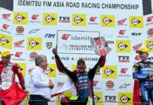 Rey Ratukore Kumandangkan Indonesia Raya di AP250 Race 1 ARRC Mandalika