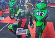 Aspira Premio Sportivo, Senjata Baru VMK Racetech di Podium Underbone 150 Race 1 MRS