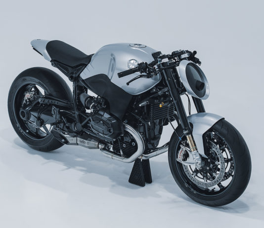 Modifikasi BMW R nineT Cafe Racer, Manfaatkan 4 Unit 3D Printing Modifikasi BMW R nineT
