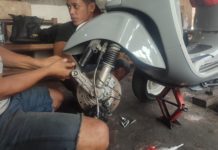 Suspensi Vespa Matic Empuk Lagi Modal Rp 350 Ribuan Sokbreker Vespa matic