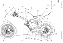 Calon Sportbike Listrik Yamaha Terungkap Lewat Gambar Paten, Desain Mirip Yamaha R1 Motor sport listrik Yamaha