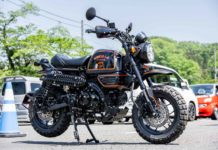 Konsep Hitam Modifikasi Honda Monkey 125, Tampilan Jadi Gahar Modifikasi Honda Monkey 125