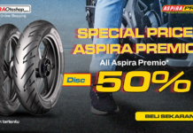 AstraOtoshop.com Berikan Potongan 50% Ban-ban Aspira Premio AstraOtoshop.com Berikan Potongan 50% Ban-ban Aspira Premio