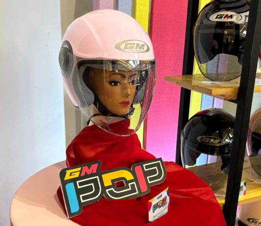 Helm GM Pop Series Meluncur, Punya Desain Stylish Pas untuk Wanita GM Pop Series