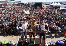 Race1 WorldSBK 2024 Aragon, Iannone Catat Kemenangan Perdana Race1 WorldSBK 2024 Aragon