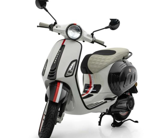 Vespa Elettrica Monaco Edition Garapan Mansory Hadir Terbatas Vespa Elettrica Monaco Edition