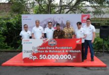 HBD 2024 Klaten: AHM dan Astra Motor Yogyakarta Salurkan Dana Pendidikan Dana Pendidikan HBD 2024