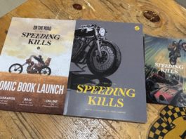 Speeding Kills, Komik Karya Anak Bangsa Bertemakan Motor Custom Rilis di Kustomfest 2024 speeding kills motor custom