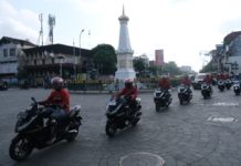 HBD 2024: Touring Urban Pengguna PCX Menjelajah Yogyakarta Menuju Venue Touring PCX HBD 2024