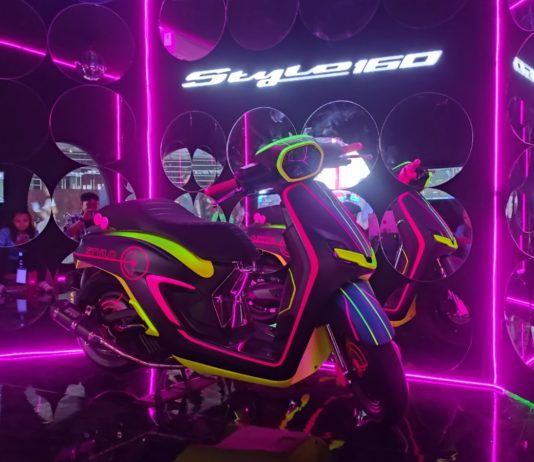 Ultraviola, Honda Stylo Modif yang Hadir di Synchronize Fest 2024 Modifikasi Honda Stylo Synchronize Fest 2024