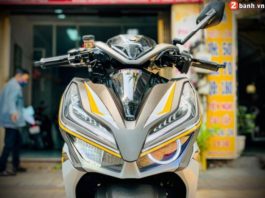 Modifikasi Honda Vario 150, Headlamp Asimetris Livery Body Manis Modifikasi Honda Vario 150