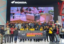 Puluhan Pemotor Honda Riding ke IMOS 2024, Kunjungi Booth dan Workshop Safety Riding Bikers Honda riding ke IMOS 2024