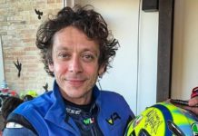 Helm Valentino Rossi Saat di MotoGP Dilelang Untuk Donasi Bencana Valencia Valentino Rossi lelang helm