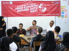 AHM Ajak Puluhan Komunitas Difabel Untuk Perkuat UMKM Daerah AHM Komunitas Difabel