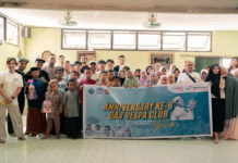 Gas Vespa Club dan Berbagi Senyum Bersama Gelar Baksos ke Panti Asuhan Gas Vespa Club