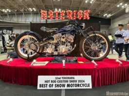 Daftar Motor Custom Terbaik di Yokohama Hot Rod Custom Show 2024