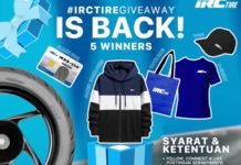 IRC Tire Gelar Giveaway Lagi, Berhadiah Berbagai Merchandise Eksklusif IRC Tire Gelar Giveaway Lagi, Berhadiah Merchandise Eksklusif