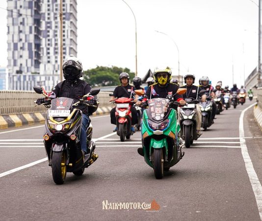 Rekaman Lensa Sunmori Ride Aspira Bersama Komunitas (Galeri Foto)