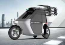 Rictor Skyrider X1, Motor Masa Depan yang Bisa Terbang Seperti Drone! Motor Drone