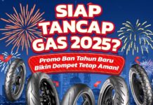Shop & Bike Beri Promo Ban Tahun Baru 2025, Ada Diskon Hingga 50% Shop & Bike Beri Promo Ban Tahun Baru 2025, Diskon Capai 50%