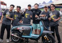 Scomadi Technica Racing 150i Spesial Balap Drag Sukses Ukir Prestasi Scomadi Technica Racing 150i