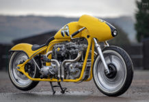 Drag Racer Custom Inspirasi Mooneyes, Pakai 2 Mesin Triumph TR6 Motor Drag Kustom Inspirasi Mooneyes, Pakai Dua Mesin Triumph