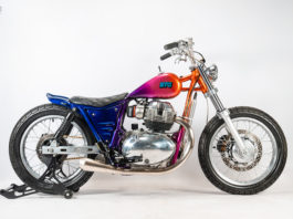 Royal Enfield Interceptor 650 Berubah Jadi Bobber Warna-Warni Modifikasi Royal Enfield Bobber