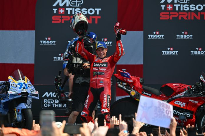 Sprint Race MotoGP Amerika Marquez