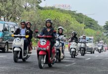 Para Perempuan Pengendara Scoopy ini Diajak City Rolling dan Ikuti Aktivitas Khas Pemotor Perempuan Pengendara Scoopy