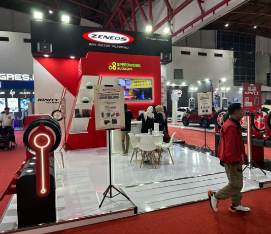 Zeneos di Jakarta Lebaran Fair 2025, Hadirkan Ban Motor Listrik Ionity Lebaran Fair 2025 Zeneos