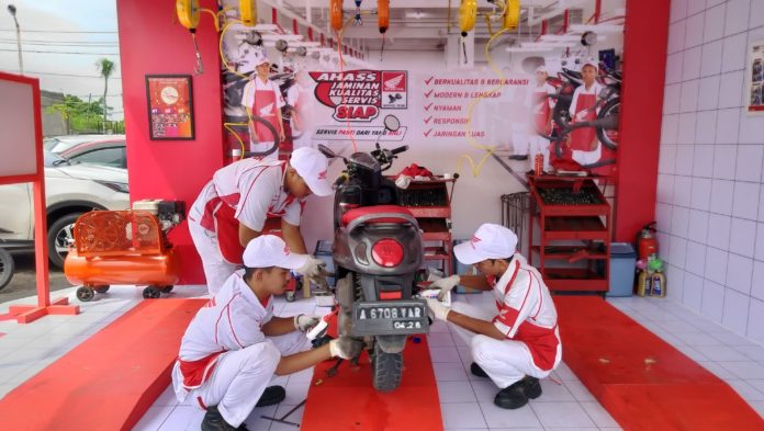 Wahana Honda Posko Mudik Lebaran