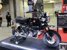Modifikasi Honda Monkey 125 GP Magnum, Gahar Bergaya Racing Look Modifikasi Honda Monkey 125 GP Magnum