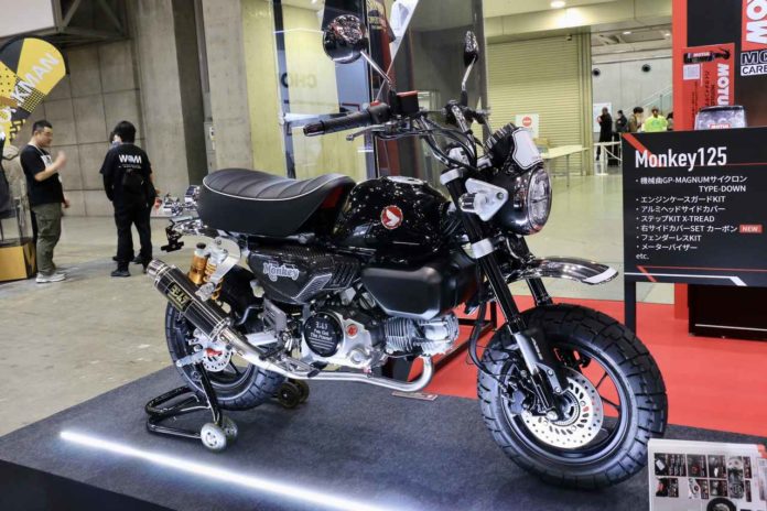 Modifikasi Honda Monkey 125 GP Magnum