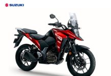 Suzuki V-Strom 250SX 2025 Met Sonoma Red, Warna Baru Hadir di Indonesia Suzuki V-Strom 250SX 2025
