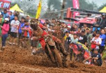 Kejurnas Motocross 2025 Wonosobo, Crosser Honda Podium di Race 1 MX2 Kejurnas Motocross 2025 Wonosobo