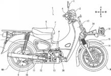 Bocor Gambar Paten Honda Super Cub Baru, Pakai Rem Parkir Gambar Paten Honda Super Cub