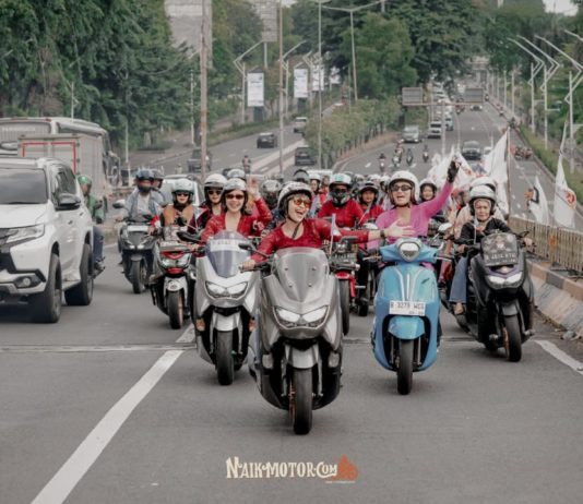 Kartini On Wheels: Lady Bikers Rayakan Semangat Kartini Bersama Aspira Kartini On Wheels Aspira